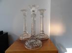 Art Deco Set Kandelaars, Scailmont/Durover, Ophalen of Verzenden, Glas