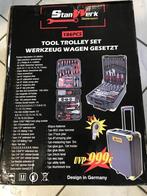 Gereedschapskist tool trolley set 186 delen, Ophalen of Verzenden, Nieuw