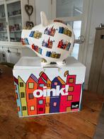 Hele grote Oink spaarpot Yong huisjes, Ophalen, Nieuw, Steen, Aardewerk of Keramiek, Object of Gebouw