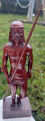 Handgesneden houten beeld – Paraguay – Artes Primavera (jage, Antiek en Kunst, Ophalen of Verzenden