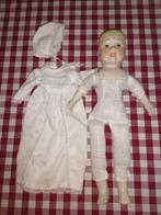 Antieke porseleinen pop met stoffen lijf. Bekijk ook mijn an, Antiek en Kunst, Ophalen of Verzenden