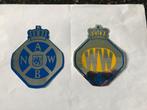 ANWB en WW stickers. Wegenwacht. NOS Gele en blauwe versie., Overige typen, Gebruikt, Ophalen of Verzenden