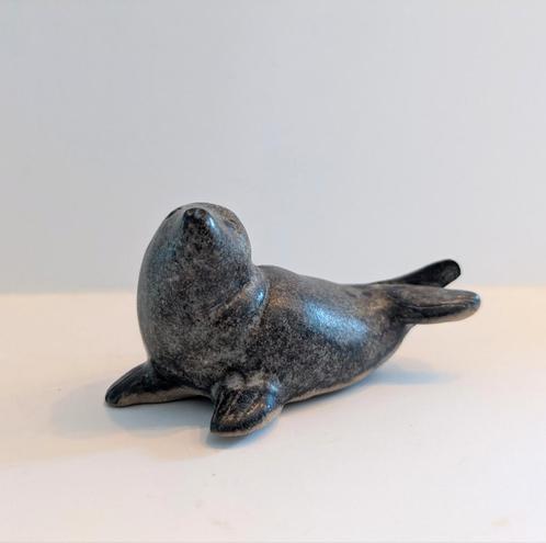 Beeld zeehond - Seal sanctuary Cornwal, Verzamelen, Beelden en Beeldjes, Zo goed als nieuw, Ophalen of Verzenden