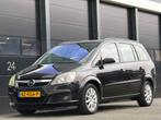Opel Zafira 2.2 Essentia Navi Airco 7-PERS (bj 2005), Auto's, 150 pk, 7 stoelen, Zwart, Bedrijf