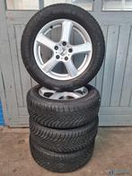Volkswagen Sharan winterset 205 60 16, Ophalen, Gebruikt, 16 inch, Banden en Velgen