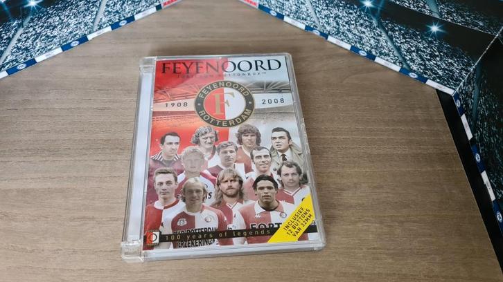 Feyenoord Jubileum Buttonbox 1908-2008 Nieuw, Verzamelen, Sportartikelen en Voetbal, Nieuw, Overige typen, Feyenoord, Ophalen