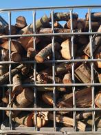 Mooi droog hout te koop ( eiken/beuk/hazelaar/berk of appel), Tuin en Terras, Haardhout, 3 tot 6 m³, Ophalen, Eikenhout, Blokken