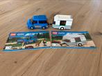 60117 lego city busje met caravan, Kinderen en Baby's, Speelgoed | Duplo en Lego, Ophalen of Verzenden, Zo goed als nieuw