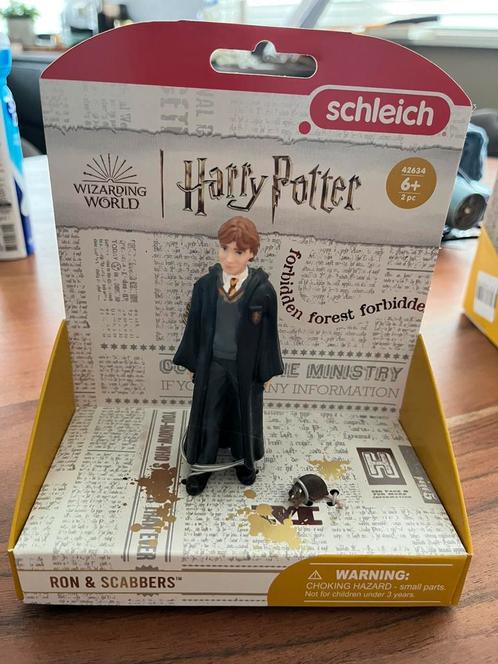 Schleich Ron Wemel en Schurfie, Verzamelen, Harry Potter, Nieuw, Actiefiguurtje, Ophalen of Verzenden