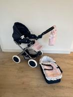 Poppenwagen Blauw Roze La Nina, Ophalen, Zo goed als nieuw, Overige typen