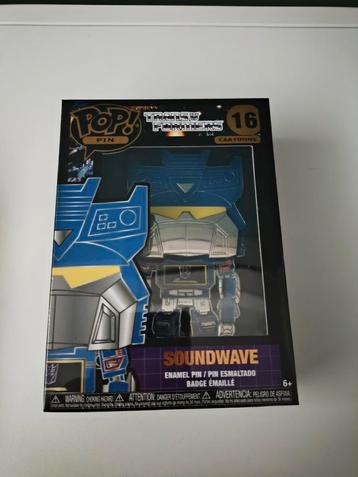 Funko pop pin transformers Sound wave  beschikbaar voor biedingen