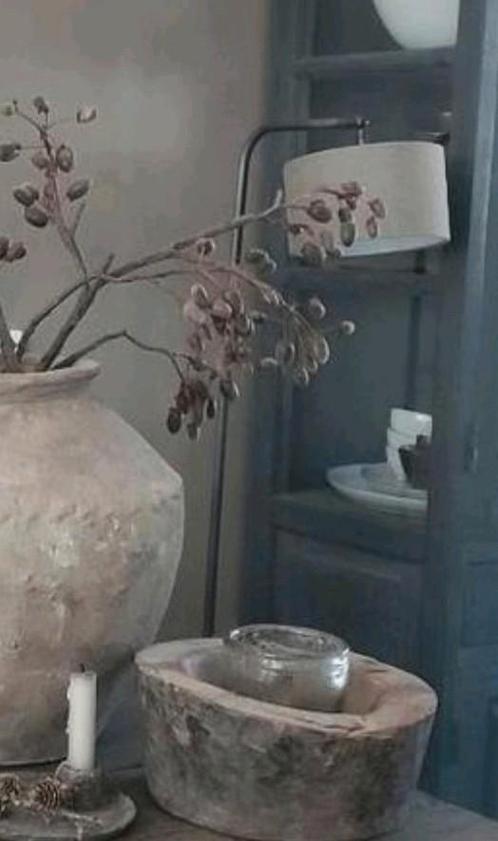 Gave Sobere houten vijzel!!, Huis en Inrichting, Woonaccessoires | Etagères, Zo goed als nieuw, Ophalen