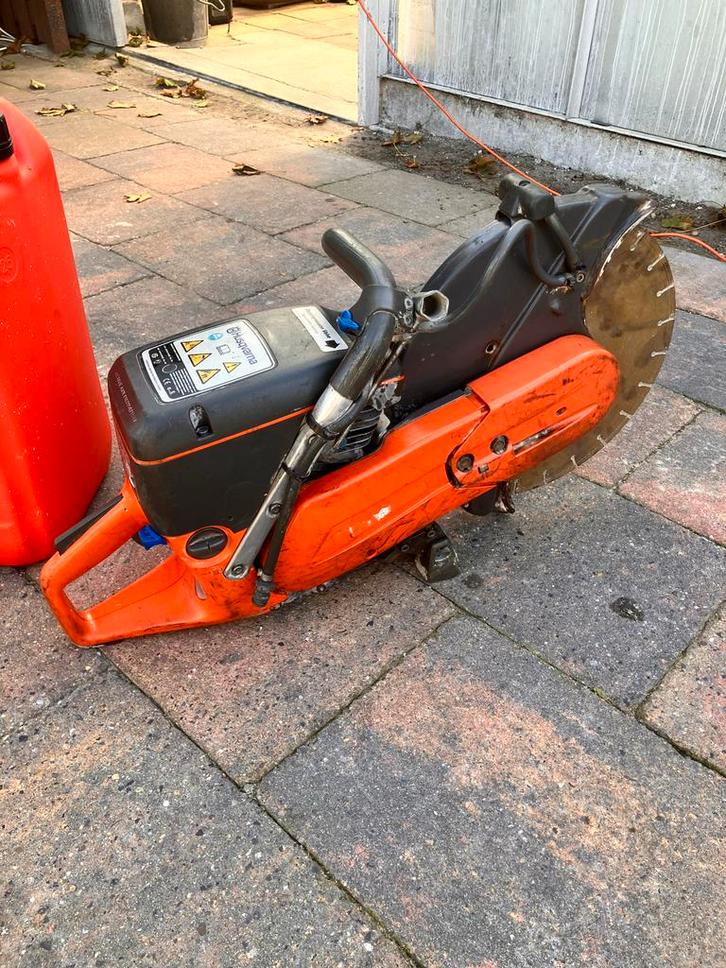 Husqvarna K750 Motorzaag - Goed Werkend, Doe-het-zelf en Verbouw, Gereedschap | Zaagmachines, Gebruikt, Overige typen, 1200 watt of meer