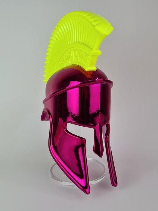 Sagrasse - 'Dit is Sparta' Pop Art Sculptuur - Gesigneerd, Antiek en Kunst, Kunst | Designobjecten, Ophalen of Verzenden