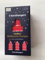 3 Kersthuisjes voor in de kerstboom, Diversen, Ophalen of Verzenden, Nieuw