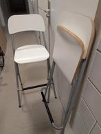 2 Ikea Franklin barkrukken, Huis en Inrichting, Barkrukken, 2 krukken, Ophalen, Gebruikt, 60 tot 90 cm