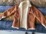 Mooie warme lammy coat maat 50/52 winter jas, Ophalen of Verzenden, Maat 52/54 (L), Bruin