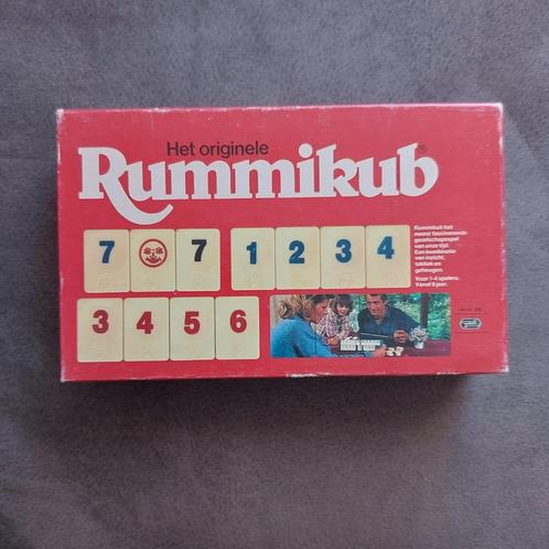 Originele Rummikub spel, Hobby en Vrije tijd, Gezelschapsspellen | Bordspellen, Gebruikt, Een of twee spelers, Drie of vier spelers