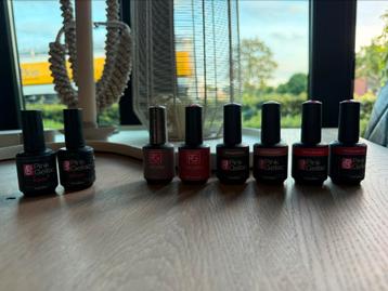Pink Gellac gellak set – 6 kleuren + base coat & shine beschikbaar voor biedingen