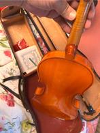 Oude 4/4 Viool met Koffer en Strijkstok, Muziek en Instrumenten, Strijkinstrumenten | Violen en Altviolen, Gebruikt, Viool, Ophalen of Verzenden