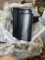 Zwarte Dakpannen - Nelskamp Nibra 200-010, Ophalen, Gebruikt, Steen of Klei, Zwart