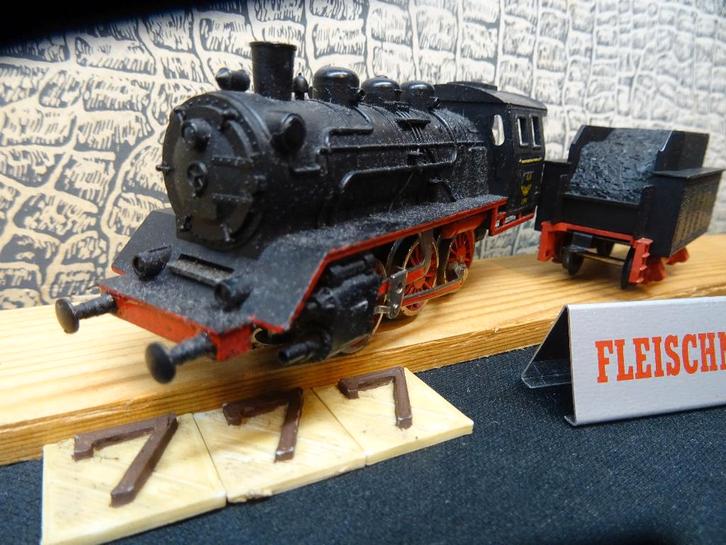 777=Fleischmann GFN, algemeen rangeer loc.32, Hobby en Vrije tijd, Modeltreinen | H0, Gebruikt, Locomotief, Gelijkstroom, Fleischmann