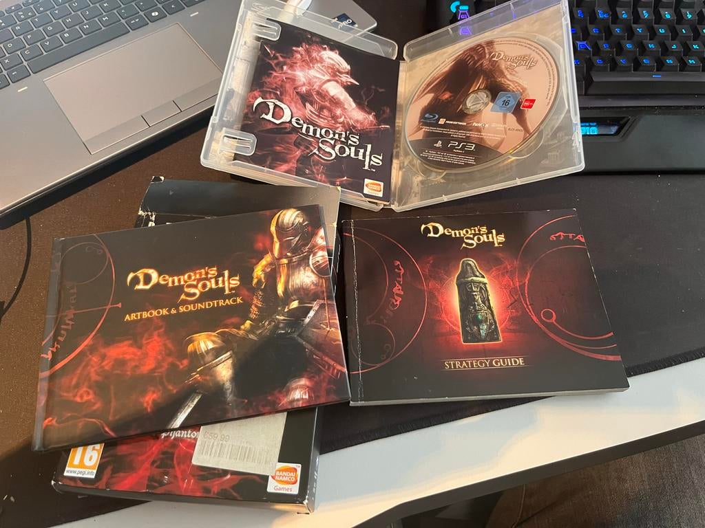 Demon's Souls Black Phantom Edition - PS3 Zeer Goed!, 1 speler, Ophalen of Verzenden, Zo goed als nieuw, Role Playing Game (Rpg)