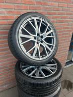 20’’ inch Audi A6 Performance velgen + banden 5x112, Ophalen, Gebruikt, 255 mm, Band(en)