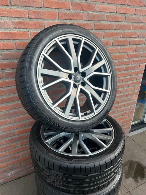 20’’ inch Audi A6 Performance velgen + banden 5x112, Auto-onderdelen, Banden en Velgen, Band(en), Zomerbanden, 20 inch, 255 mm