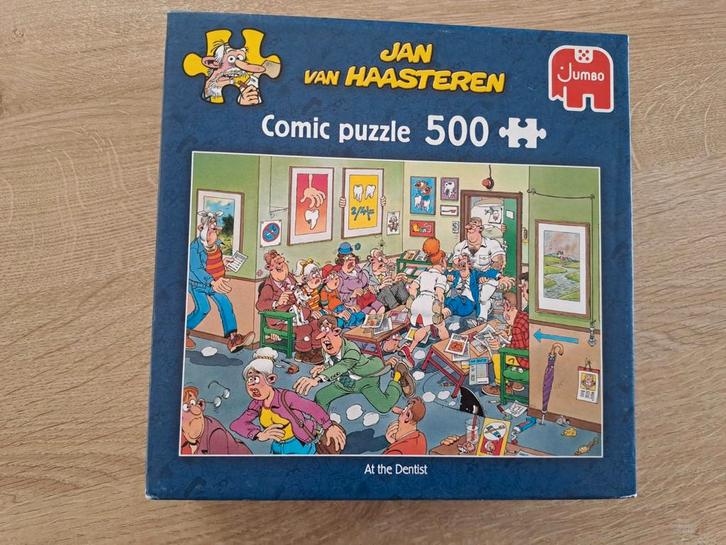 Jan van Haasteren 1119801798.At the dentist /bij de tandarts, Hobby en Vrije tijd, Denksport en Puzzels, Zo goed als nieuw, Legpuzzel