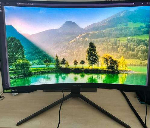 Samsung Odyssey G7 27 inch, Computers en Software, Monitoren, Gebruikt, 201 Hz of meer, HDMI, Gaming, Curved, VA, Quad HD (2K)