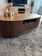 Mooie houten salon tafel, 100 tot 150 cm, Nieuw, Minder dan 50 cm, Ovaal