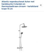 Complete doucheset met thermostaatkraan, Ophalen of Verzenden, Nieuw, Chroom, Douche
