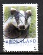 ‹(•¿•)› nl # i0105 zoogdier - das, Ophalen, Na 1940, Gestempeld