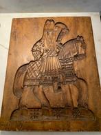Antieke speculaasplank Sinterklaas, Antiek en Kunst, Curiosa en Brocante, Ophalen of Verzenden