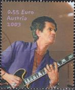 Oostenrijk  -BR2.34- 2003 - Rolling Stones - Keith Richards, Postzegels en Munten, Verzenden, Gestempeld