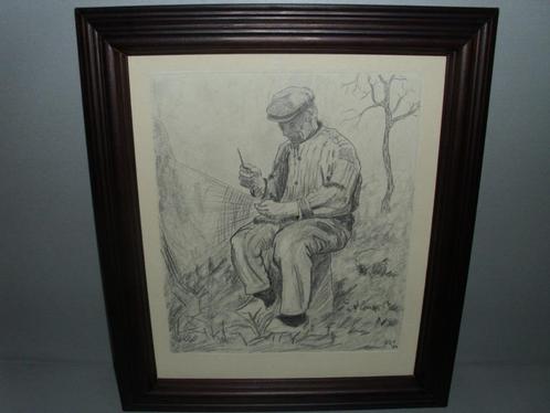 2   . Potlood  Tekeningen       1984, Antiek en Kunst, Kunst | Tekeningen en Foto's, Ophalen of Verzenden
