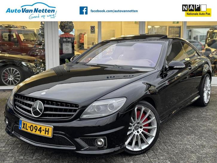Mercedes CL-klasse AMG 63, 6.3 V8 525pk, Leder,Xenon,Clima,2, Auto's, Mercedes-Benz, Bedrijf, Te koop, CL, ABS, Airbags, Airconditioning