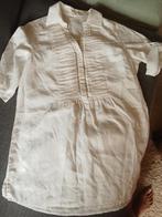 Tuniek wit linnen maat 38, Ophalen of Verzenden, Gedragen, Maat 38/40 (M), Wit