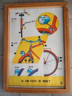 Oude schoolplaten veilig in het verkeer fietsen voetgangers, Ophalen of Verzenden, Overige thema's