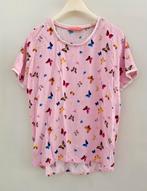 Hip vlinder shirt, Frieda& Freddies, Kleding | Dames, Ophalen of Verzenden, Zo goed als nieuw, Korte mouw, Roze