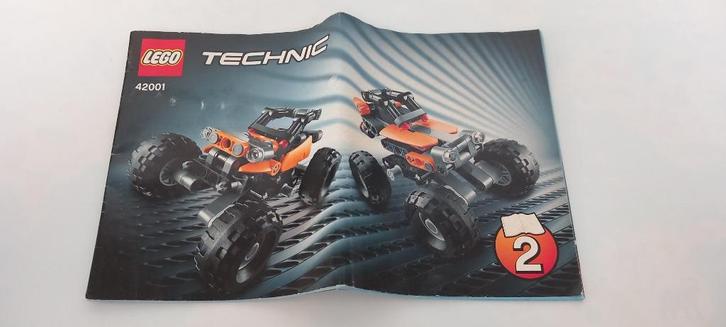 LEGO 42001 Technic Mini Off-roader, Kinderen en Baby's, Speelgoed | Duplo en Lego, Gebruikt, Lego, Complete set, Ophalen of Verzenden