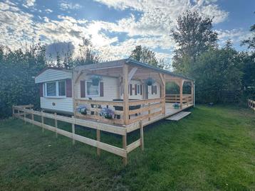 Chalet met veranda te koop op in Appelscha, Friesland! R#52R beschikbaar voor biedingen