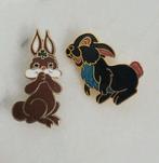 2 konijn broches. Stampertje Disney., Ophalen of Verzenden, Zo goed als nieuw