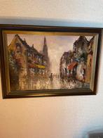 Mooi olieverf schilderij, Ophalen of Verzenden