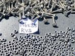 Rvs slotbouten M6 x 35 mm met moeren.   280 stuks, Ophalen of Verzenden, Nieuw, Overige materialen, Overige typen