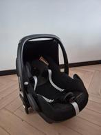 Maxi-Cosi zwart inclusief adapters, 0 t/m 13 kg, Maxi-Cosi, Gebruikt, Autogordel