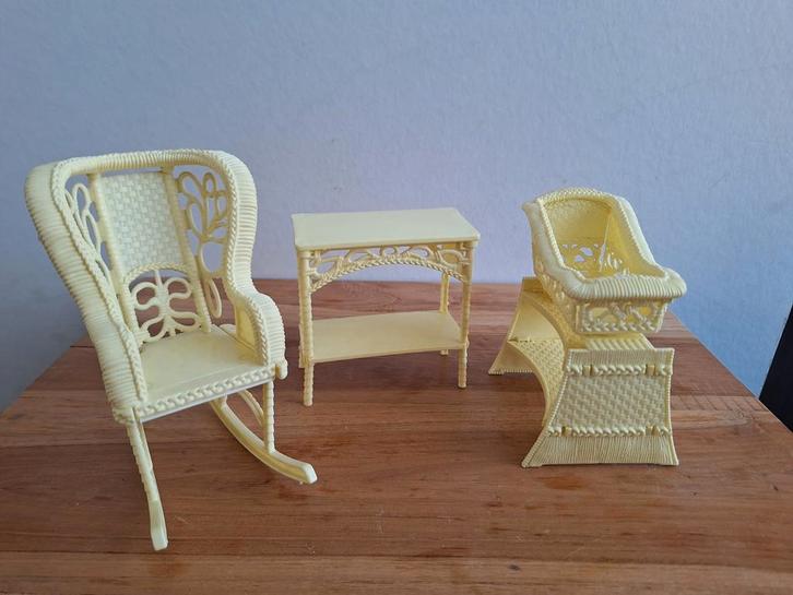 Vintage Barbie Babykamer Set, Kinderen en Baby's, Speelgoed | Poppen, Gebruikt, Barbie, Ophalen of Verzenden