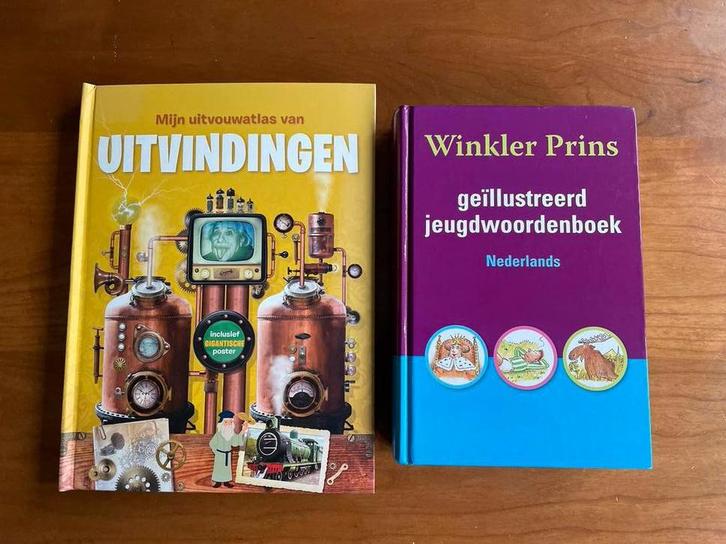 Uitvindingen en Winkler Prins jeugdwoordenboek, Boeken, Kinderboeken | Jeugd | onder 10 jaar, Zo goed als nieuw, Ophalen of Verzenden