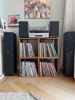 Mooie massief houten vinylkast x 4, Antiek en Kunst, Antiek | Meubels | Kasten, Ophalen